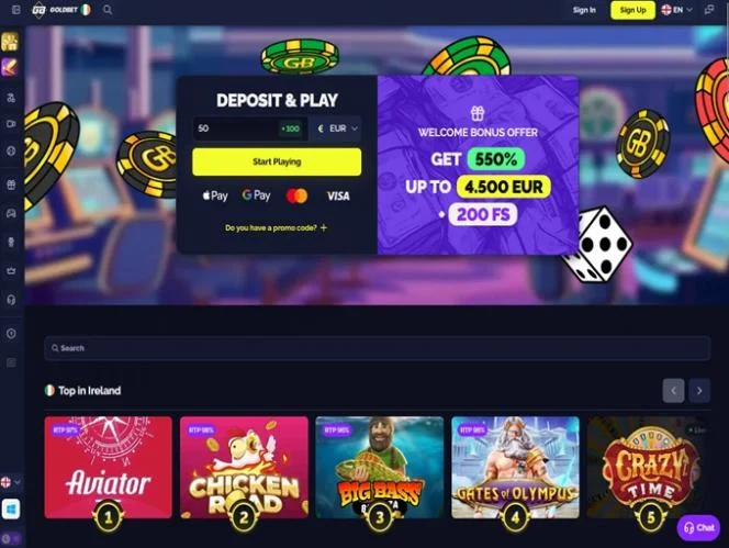Goldbet screenshot